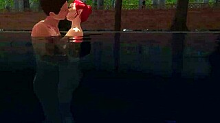 Best Friend Fucking Redhead Shaved Pussy In Fantasy