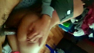 mexicana miranda doesn't notice i'm recording our cute amateur couple session