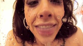 why does sissy shemale slut swallow cum in lover dream?