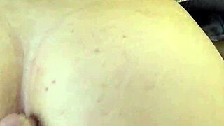 She Lowers Jeans For Outdoor Assfucking And First Time Creampie