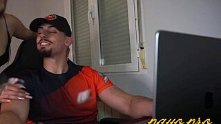 novia melania dark heats up her teleworking partner with passionate girlfriend play