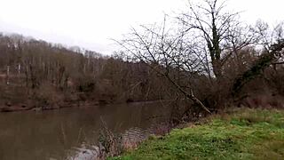 Clochette 30 Years Old in Threesome with Brunettes