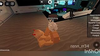 Blonde Gets Intense Blowjob And Rough Fucking From Catboy In Wild Roblox Encounter With Passion