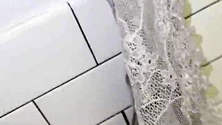 Why did my roommate leave her thongs in the bathroom for me to jerk off with?