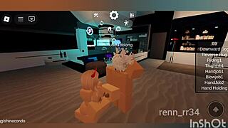 Blonde Gets Intense Blowjob And Rough Fucking From Catboy In Wild Roblox Encounter With Passion