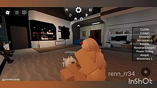 Blonde Gets Intense Blowjob And Rough Fucking From Catboy In Wild Roblox Encounter With Passion