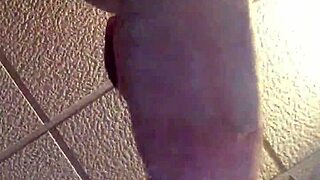 'Watch me jerk this big cock,' he says.