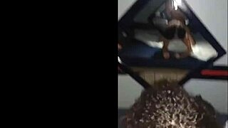 Fucking Juicy Ass Teen In Front Of Mirror!