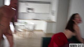 I pounded Margo von Teese in hardcore anal makeup sex with deepthroat and cumshot.