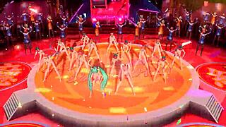 Hatsune Miku And Megurine Luka World End Dancehall