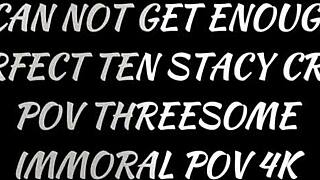 Stacy Cruz Says, 'I Love Taking Double Creampies from Charlie's Ten-Inchers'