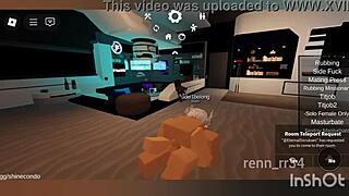 Blonde Gets Intense Blowjob And Rough Fucking From Catboy In Wild Roblox Encounter With Passion