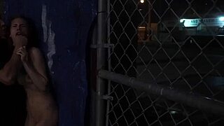 hardcore bondage and rough gangbang slut rough outdoor public teen 18+ group bound