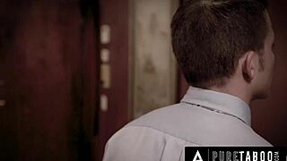 Pure Taboo Creepy Pervert Lures Desperate Estate Agent Dillion Harper Into Rough Sex For House Sale