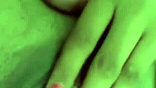 Black teen fingers juicy virgin pussy until screaming.