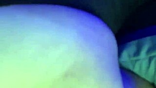 Sexy phat booty in black lingerie getting smashed pt 1 doggystyle moaning couple garage