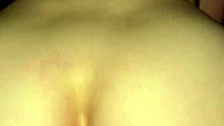 milf rides reverse cowgirl for creampie