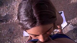 nina rivera subtly gets all holes filled by white cock in desert