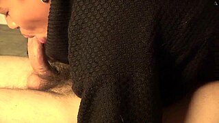 Extreme Deepthroat And Gagging Finishes In Mouth After Handjob On Hairy Veiny Cock