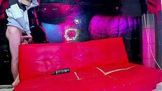 What if doggystyle penetration contrasts tight pussy with big cock in amateur fucking session?