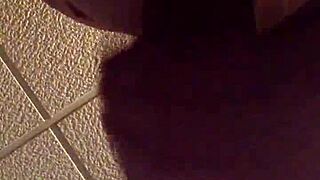 'Watch me jerk this big cock,' he says.