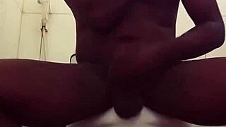 Naija jerks off to neighbors' moaning with dirty talk masturbation