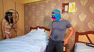 worker gives it to the food vendor from the site in the ass - nice anal