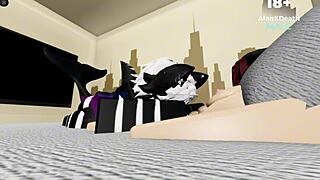 cute subscriber furry asked me to fuck her in roblox condo