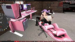 Hey, check out this wild Second Life session fucking a vtuber again