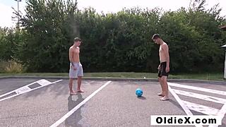 mature women, uh, score big with young guys in group fun