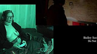 Detailed Naked Play Through of Alan Wake 2 Featuring BBW Brunette with Glasses, Big Natural Tits, and Tattoo in Part 12