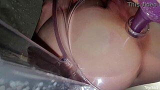 Hey, her first-time anal fetish turns real with tight ass penetration on a chair.