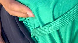 Muscular mexican bodybuilder teases with solo masturbation to ignite your passion