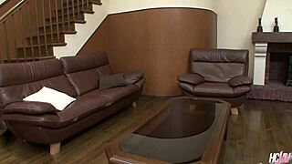 hot japanese milf maya sawamura gets her hairy pussy licked and creampied!