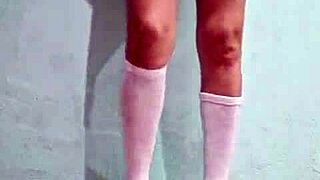 Oh man, this schoolgirl just loves riding that dick until she cums hard every time