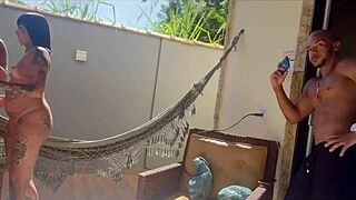 Young Brazilian Friends With Tattoos Swap Couples In Fetish Mansion Party Full Of Naughty Sexy Action