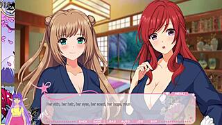 oh man, i'm diving into this lewd idol project hot spring special part 5 with asian blondes kissing...