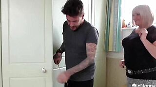 Mature Curvy Beauty Gets Rough With Horny Guy In Quickie Doggystyle Session