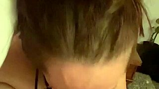 sexy milf gives blowjob