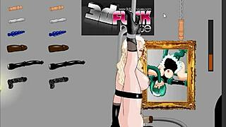 Who knew playing Dark Castle could lead to such intense anal toy sessions with gaping results?