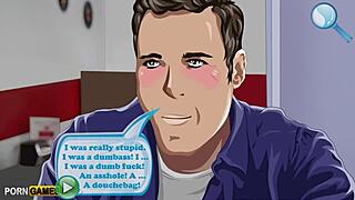 narrative guy plays sex game with ex leading to blowjob and creampie finish