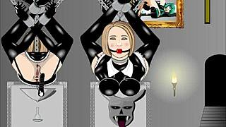 Who knew playing Dark Castle could lead to such intense anal toy sessions with gaping results?