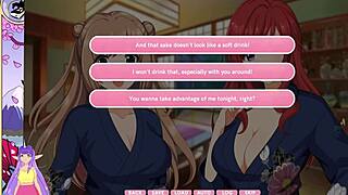 oh man, i'm diving into this lewd idol project hot spring special part 5 with asian blondes kissing...