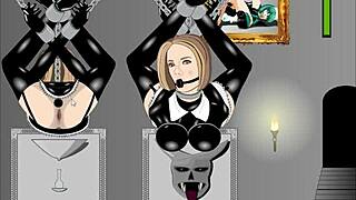 ¿Quién diría que Dark Castle lleva a sesiones anales intensas con juguetes y ano dilatado?