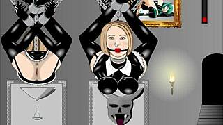 Who knew playing Dark Castle could lead to such intense anal toy sessions with gaping results?