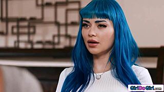 i would like my roommate to squirt again but on me this time in 69 position with ebony lesbian licking