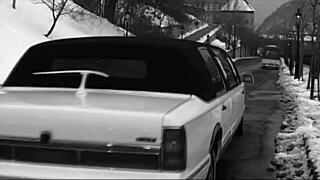 Italian Slut Gets Fucked Hard On Stage With Cum In Mouth After Show