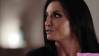 Teen Babysitter Licked by Lesbian Boss