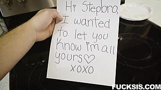 Oh man, can you believe stepbro meets his new petite stepsis Eliza Eves and she surprises him with an intense blowjob right away!