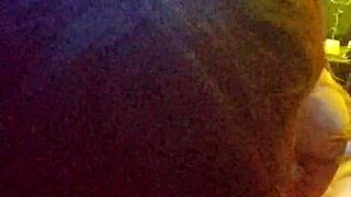 Intriguing submissive latina whore gagging on huge cock and balls with deepthroat cum swallow